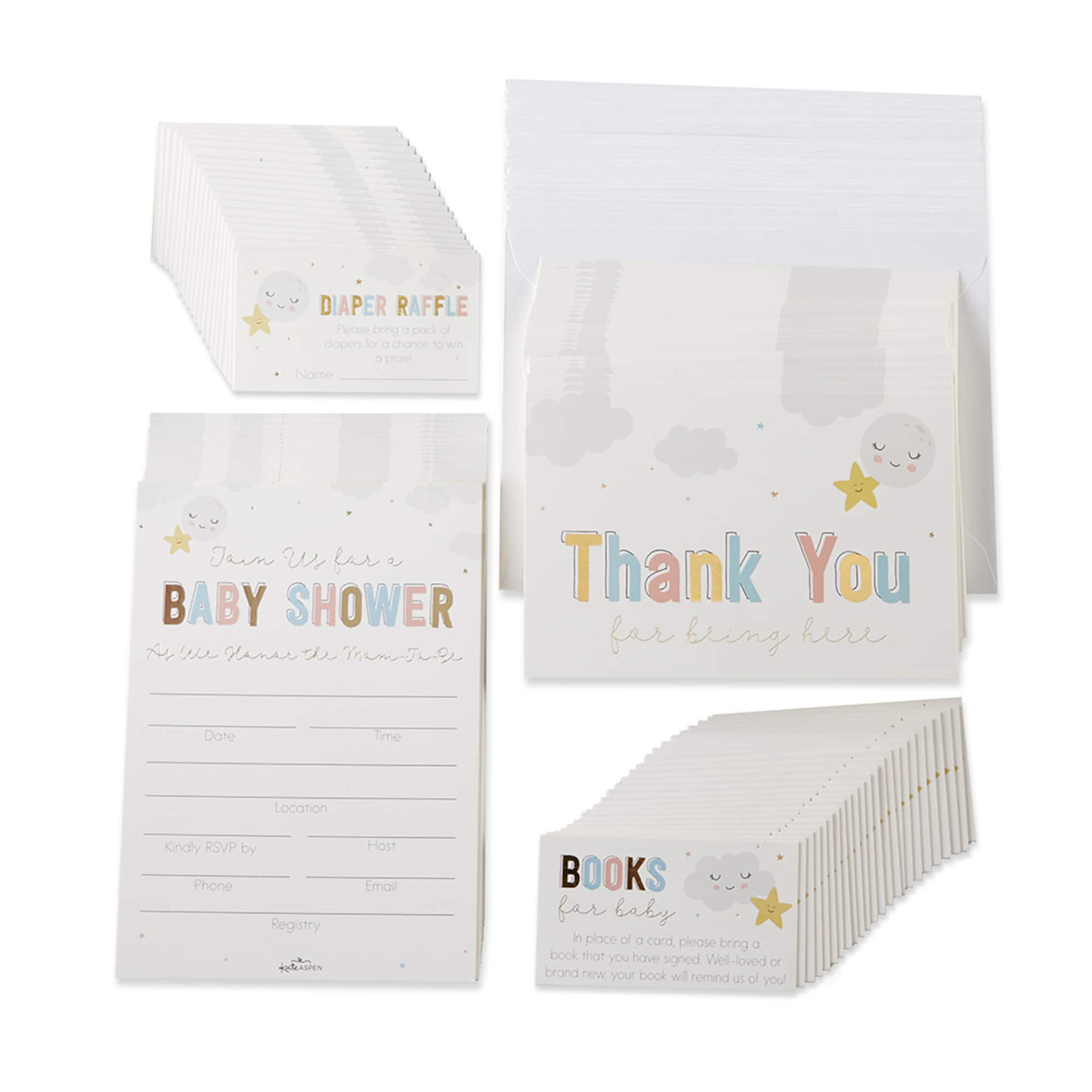 Kate Aspen® Twinkle Twinkle Invitation & Thank You Cards Bundle